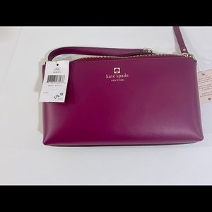Kate Spade Raspberry crossover bag.